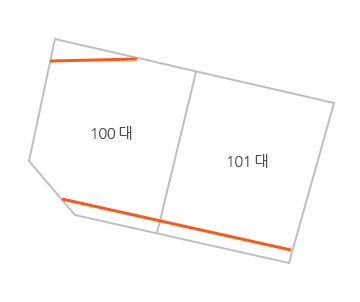 지적현황(선) 예시 이미지